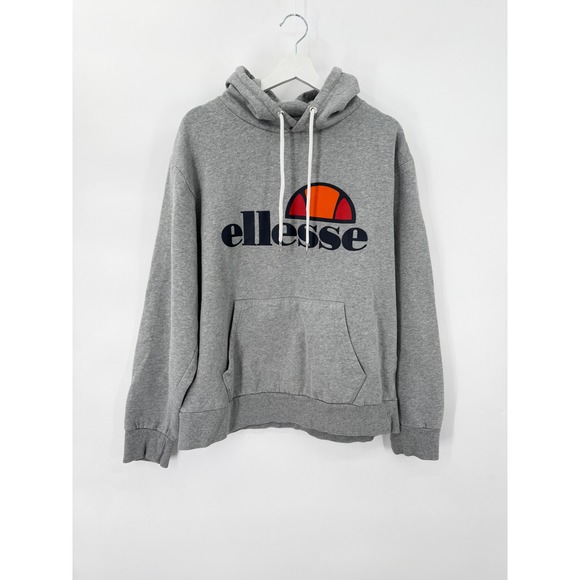 Ellesse Other - Ellesse Hoodie Mens XXL Gray Gottero Logo Pullover Sweatshirt SHS01150